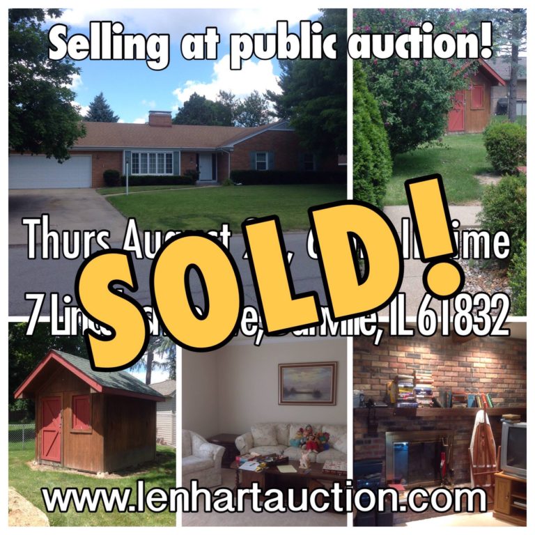 Lenhart Auction & Realty Over 50 years of professional auctioneering
